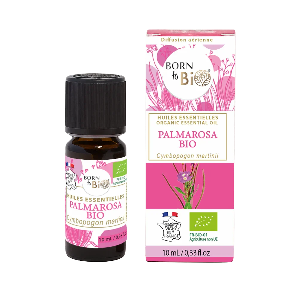 Huile essentielle Palmarosa Certifiée Bio