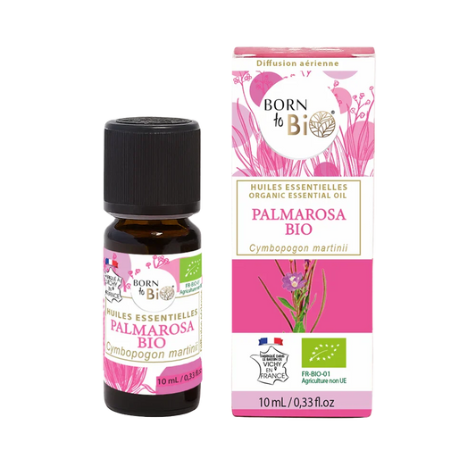 Huile essentielle Palmarosa Certifiée Bio