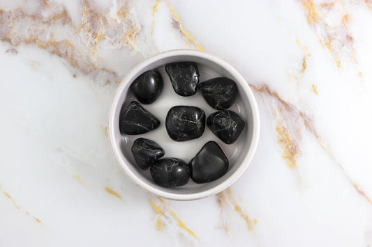 Black Tourmaline tumbled stone